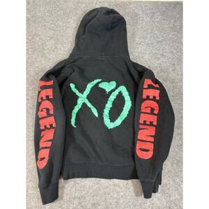 The Weekend Legend Tour XO Hoodie Mens Medium Sleeve Graphic Music Concert Tour